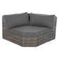 Conjunto de Jardim de Canto MOORÉA 5 Lugares Hespéride