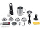 Cafetera Express Sage Dual Boiler SES920BSS4EEU1, 2200 W, 15 bar, 2,5 L, 2 Tazas, Pantalla LCD, Acero Inoxidable