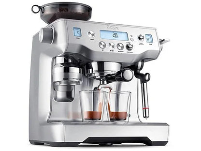 Máquina de Café Expresso Sage Oracle SES980BSS4EEU1, 2400 W, 15 bar, 2,5 L, 2 Chavénas, Ecrã LCD, Aço Inoxidável