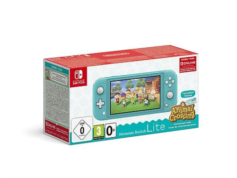 Nintendo Switch Lite Azul 32 GB + Animal Crossing New Horizons