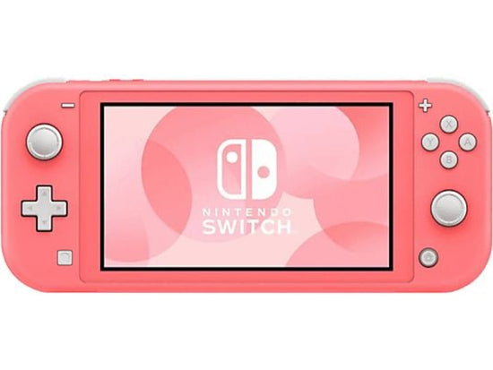 Consola Nintendo Switch Lite, Coral, Portátil com Controlos Integrados, 32 GB