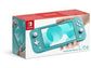 Consola Nintendo Switch Lite, Azul Turquesa, Portátil com Controlos Integrados, 32 GB
