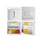 Frigorífico Hisense RL170D4BWE, 1 Porta, 133 L, Para Instalar Sob Bancada, Branco