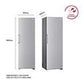 Frigorífico LG GLM71MBCSF, 1 Porta, 386 L, Total No Frost, Classe D, Inox