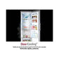 Frigorífico LG GLM71MBCSF, 1 Porta, 386 L, Total No Frost, Classe D, Inox