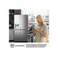 Frigorífico Americano Hisense RS818N4TIE1, 636 L, Total No Frost, Dispensador sem Ligação à Rede, Classe E, Inox