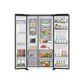 Frigorífico Americano Samsung Bespoke AI RS70F64KETEF, 640 L, No Frost, Classe E, Inox (All Around Cooling)