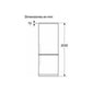 Frigorífico Combinado Bosch KGN392WCF, 363 L, Total No Frost, 203 cm, Classe C, Branco