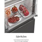 Frigorífico Combinado Haier 3D 60 Série 3 A3FE737CGJ, 371 L, Total No Frost, Classe E, Inox