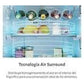 Frigorífico Combinado Haier 3D 60 Série 5 HTW5618CNMG, 360 L, Total No Frost, Classe C, Inox