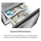Frigorífico Combinado Haier 3D 60 Série 5 HTW5618CNMG, 360 L, Total No Frost, Classe C, Inox