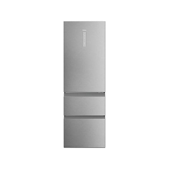 Frigorífico Combinado Haier 3D 60 Série 5 HTW5618CNMG, 360 L, Total No Frost, Classe C, Inox