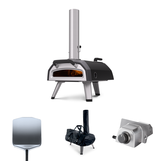 Ooni Karu 2 Pack Essencial | Forno de Pizza Multi-Combustível