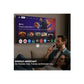Haier H55K85FUX TV 4K UHD 55 Polegadas Preto | Google TV | Design Sem Moldura | Som 30 W