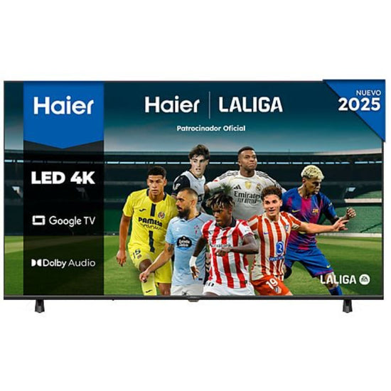 Haier H55K85FUX TV 4K UHD 55 Polegadas Preto | Google TV | Design Sem Moldura | Som 30 W