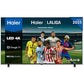 Haier H55K85FUX TV 4K UHD 55 Polegadas Preto | Google TV | Design Sem Moldura | Som 30 W