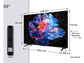 TV TCL 55P6K Negro, 55 Pulgadas 4K UHD | Google TV Procesador AiPQ Dolby Atmos
