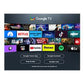 TV TCL 65P6K Preto, 65 Polegadas 4K UHD | Google TV Processador AiPQ Dolby Atmos