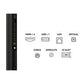 TV TCL 55C6K Mini LED Preto, 55 Polegadas 4K UHD | 144Hz Gaming Dolby Vision Atmos