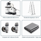 Equipamentos incluídos: filtro a areia, escada, válvulas e cobertura – Piscina Intex Graphite 6x3m