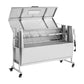Churrasqueira Giratória VEVOR 38W em Inox para Porco e Cordeiro 60kg