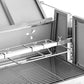 Churrasqueira Giratória VEVOR 38W em Inox para Porco e Cordeiro 60kg